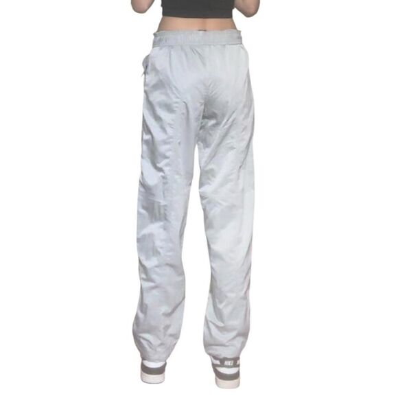 Wild Fable Nylon Cargo Pants Silver Grey XXS Shiny Jogger - Picture 4 of 13